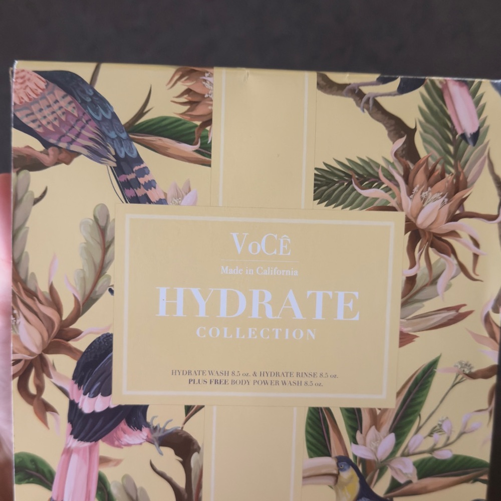 Hydrate Collection Body Wash - Yellow Floral